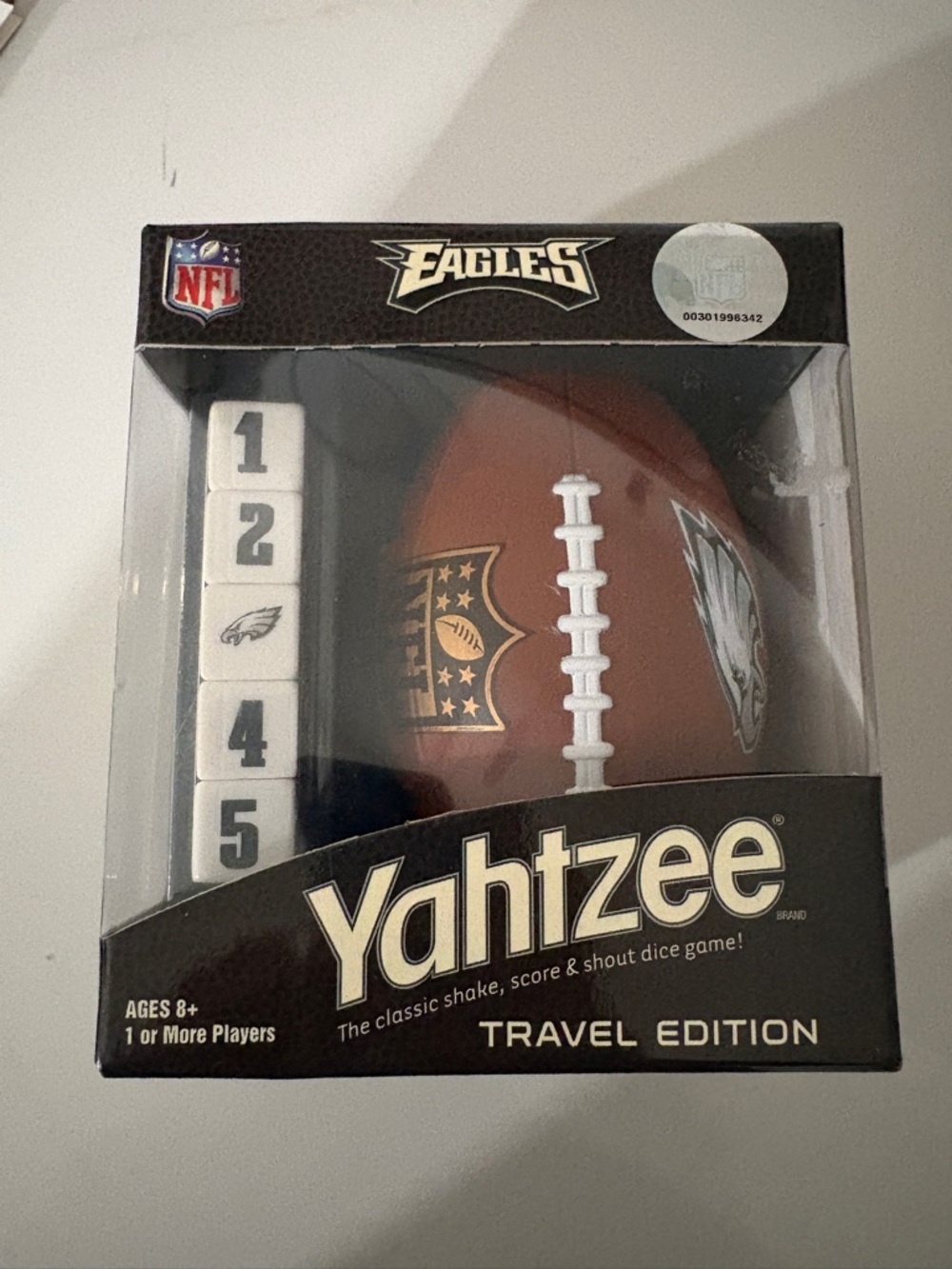 Eagles travel Yahtzee